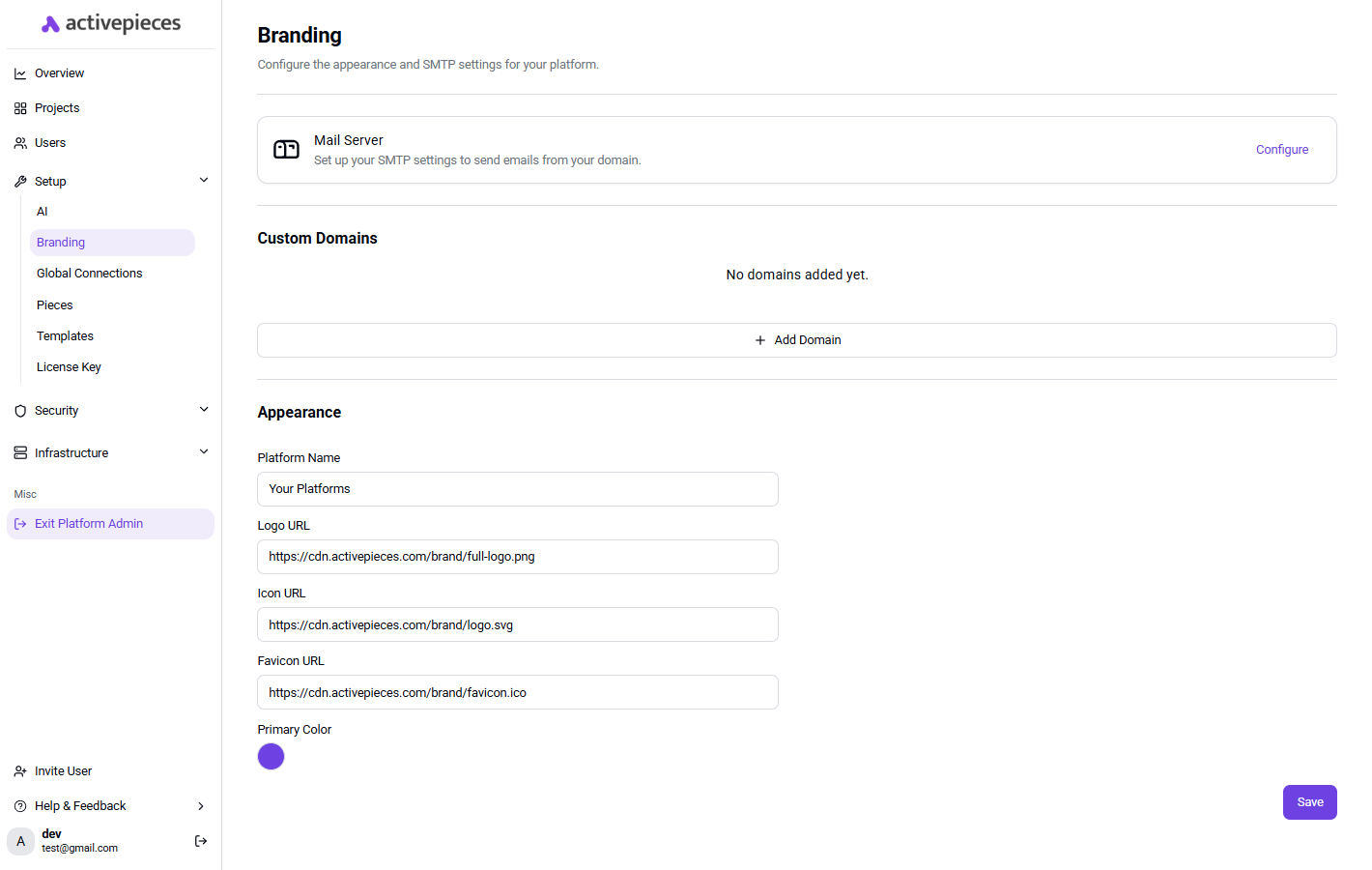Branding Platform